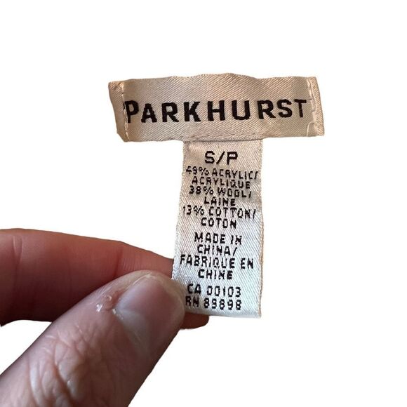 Parkhurst cream wool blend turtle neck sweater - Picture 3 of 6